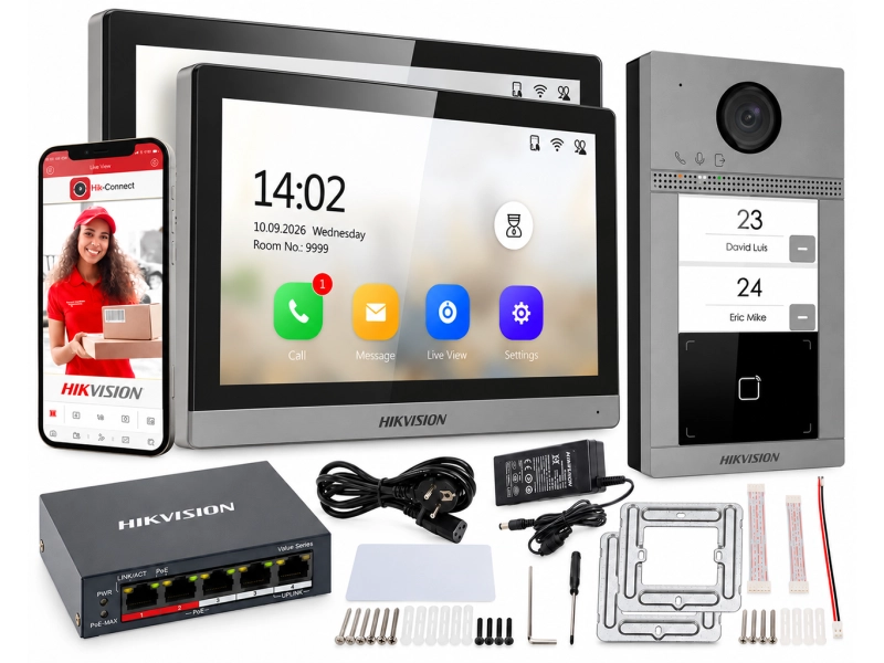 Wideodomofon Hikvision WiFi 7