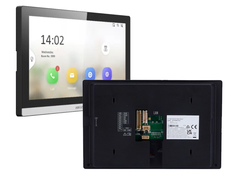 Wideodomofon Hikvision zestaw IP DS-KIS610-P Kamera 2K 4Mpx WiFi Czytnik Breloków Mifare