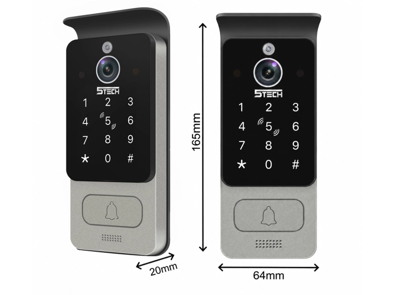 Wideodomofon zestaw 5TECH WIFI 7