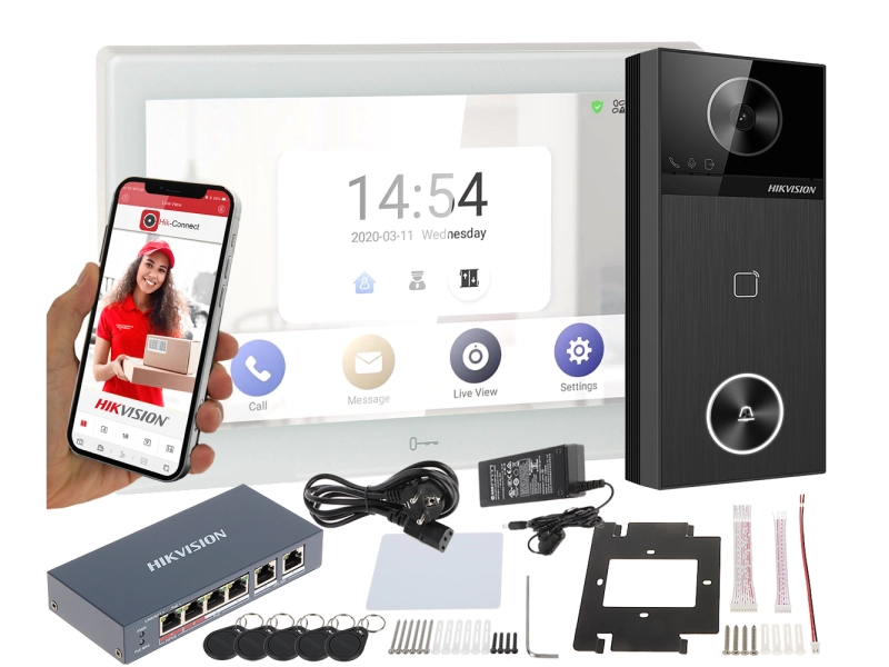 Wideodomofon Hikvision WiFi 7