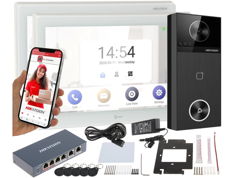Wideodomofon Hikvision WiFi 7