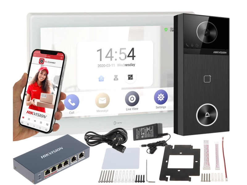 Wideodomofon Hikvision WiFi 7