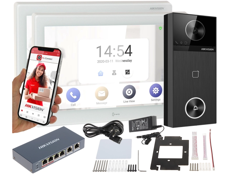 Wideodomofon Hikvision WiFi 7