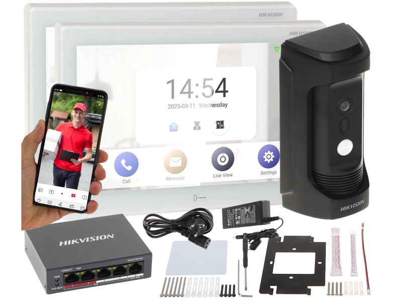 Wideodomofon Hikvision WiFi 7