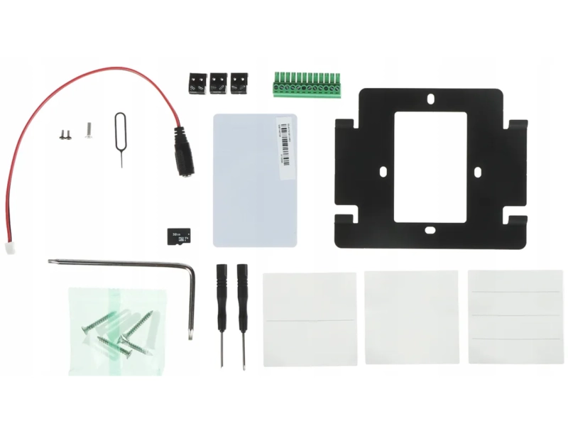Zestaw wideodomofonowy DS-KIS705EY Hikvision - 2 żyłowy na Furtkę i Bramę