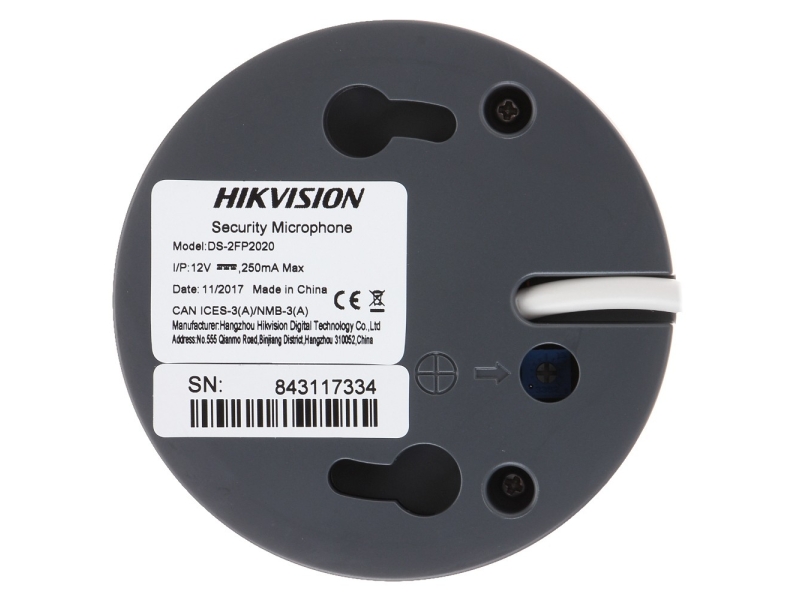 Mikrofon pojemnościowy do kamer Hikvision DS-2FP2020