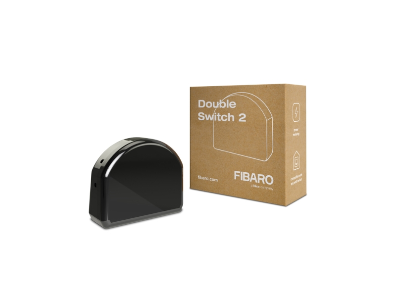 Podwójny włącznik przekaźnikowy - FIBARO Double Switch
