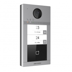 Wideodomofon Stacja bramowa IP 2-abonamentowa Hikvision DS-KV8213-WME1 2Mpx, WiFi